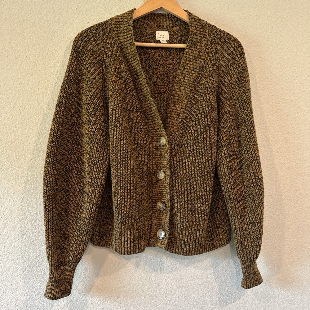 Cozy Brown Cardigan Sweater